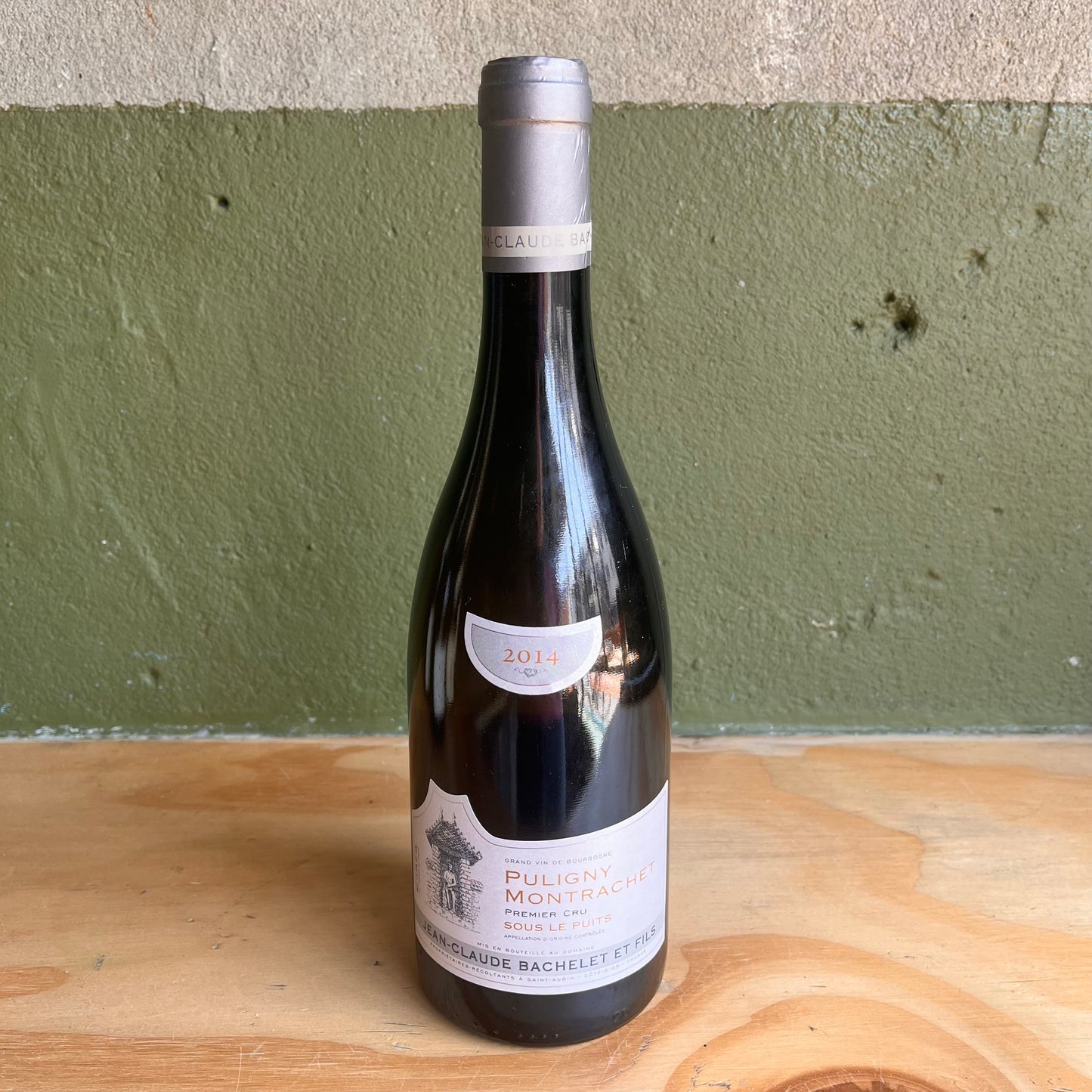 Jean-Claude Bachelet Puligny Montrachet 1er cru Sous le Puits 2014, Burgundy, France